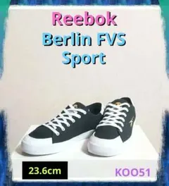 限定品❗️Reebok リーボック ベルリン FVS スポーツ キャンバス 黒