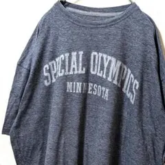 ジェイアメリカ ミネソタスペシャルオリンピック Tシャツグレー灰色2XL古着
