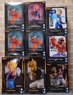 【未開封】ドラゴンボール フィギュア まとめ売り 9点セットのサムネイル