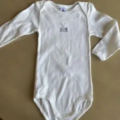 【 長袖ロンパース ／ petit Bateau 】