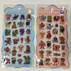 C34 イタリアンブレインロット　ぷくぷくシール　3Dシール　2枚セット