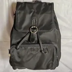 COMME CA DU MODE リュック 黒 ナイロン 巾着 ミニバッグ 軽量
