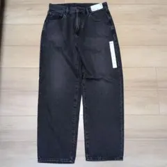 新品 UNIQLO バギージーンズ Dark Gray 30インチ