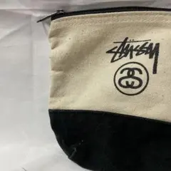 Stüssy STUSSY ステューシー キャンバス ポーチ バイカラーのサムネイル