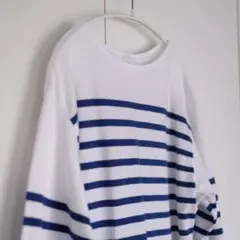 【美品】＜6(ROKU)＞RASCHEL ボーダーカットソー