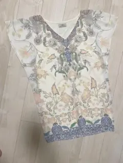 グレースコンチネンタル　花柄　ワンピ　ドレス