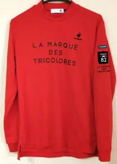 le coq sportif GOLF メンズ長袖シャツ　Mサイズオレンジ