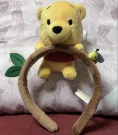 東京ディズニーリゾート　プーさんぬいぐるみカチューシャ