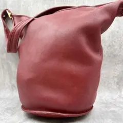 OLD COACH shoulder bag 9085 XL USA Red