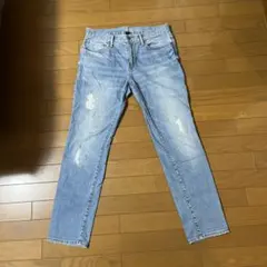 Gap スキニーストレッチデニム ライトブルー