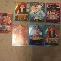 K*g様 ワンピースリーダーカードまとめ売りも→