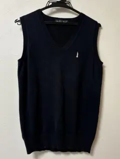 EASTBOY イーストボーイ ネイビー Vネック ベスト 11号