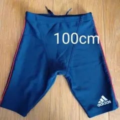 adidas 男の子用水着 100cm ネイビー