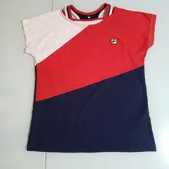FILA 半袖Tシャツ Lサイズ 赤/白/紺
