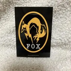 メタルギアソリッドΔ FOX シール　非売品 東京ゲームショウ　TGS2024