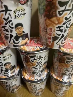 未開封】1ケース 12個セット！みそきん濃厚味噌ラーメン 新みそきん
