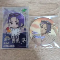 御影玲王　アンドギャラリー　カフェ　缶バッジ　等身　アクリルカード　ブルーロック