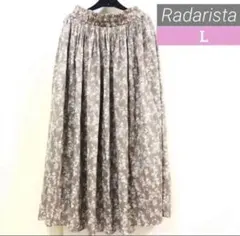 【 Radarista 】フレアロングスカート　L