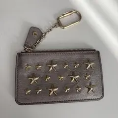 JIMMY CHOO スタースタッズ コインケース 小銭入れ メタリックのサムネイル