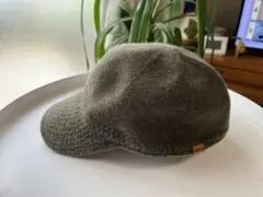 n*o様 mont-bell ウール混紡キャップ オリーブグリーン　大人フリーサのサムネイル