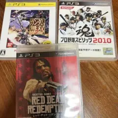 PS3 プロ野球スピリッツ　ガンダム無双　レッドテッドリデンプション