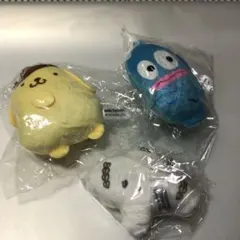 サンリオ ふりむきぬいぐるみボールチェーン