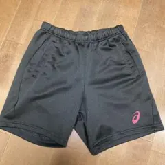 asics バレーボールウェア パンツ 黒 ハーフパンツ