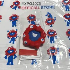 【新品未使用品】ミャクミャク ぷちマスコットキーチェーン　ショッパー付き