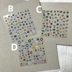 たまごっち ネイルシールコレクション BCDおまとめ