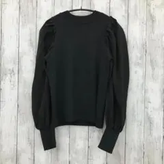 パフスリーブ ハイネック