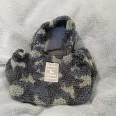 美品　ドッグデプト　お散歩バッグ　カモフラ