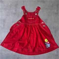 ミキハウス miki HOUSEサロペットワンピース 110