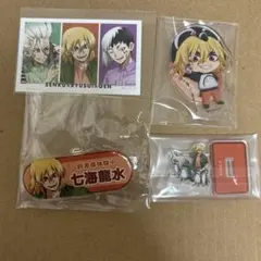 Dr.STONE 七海龍水 アクスタ ネームプレート 東武動物公園 飼育係