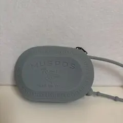 MUSPOS シリコンポーチ ブルーグレー