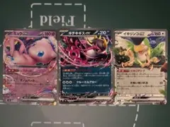 キチキギスex、ミュウex、イキリンコex 3枚