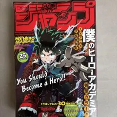 【僕のヒーローアカデミア表紙】週刊少年ジャンプ 2016年25号のサムネイル