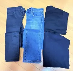 ユニクロ　ジーパン＆ニット　メンズ　サイズ感説明欄見てください‼️