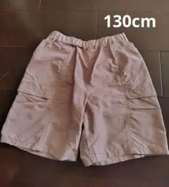 ユニクロ　ハーフパンツ 130cm 水陸両用 ポケット付き　ピンク