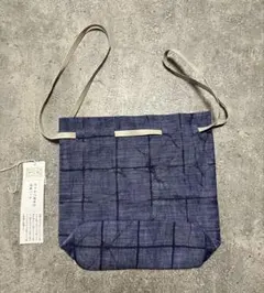 中川政七商店★ろうけつ染めの巾着バック　紺のサムネイル