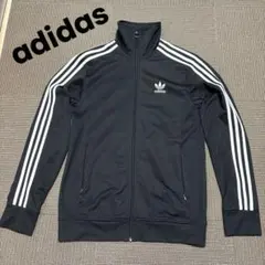 adidas トラックジャケット　ブラックのサムネイル