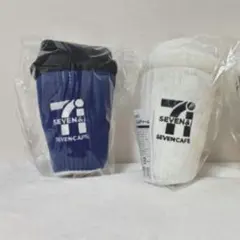 セブンイレブン　くじ　B賞　セブンカフェぬいぐるみチャーム　2個セット