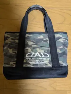 D.A.D BLACK DIAMOND 迷彩柄 トートバッグ