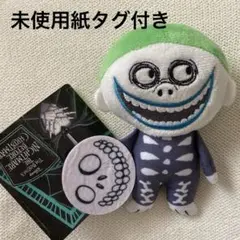 未使用 タグ付き ナイトメアビフォアクリスマス マスコット バレル ディズニー