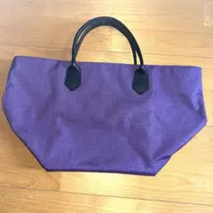 【美品】エルベシャプリエ レザーハンドル舟型トートM・コーデュラのサムネイル