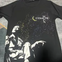 E.YAZAWA DIAMOND MOON Tシャツ ブラック
