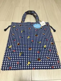 学校フェイラー 手付き巾着 フェイラー ハイジ　携帯バッグ VERY掲載