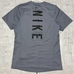 美品 NIKE RUNNING DRI-FIT バックビッグロゴ 半袖Tシャツ