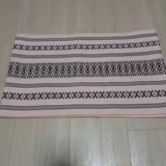 帯 ピンクと黒のストライプ