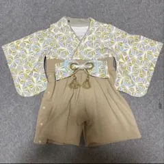 mocmof 袴ロンパース　70センチ　お食い初め