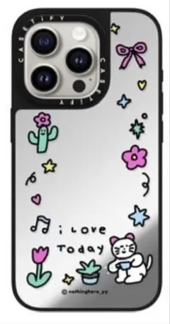 CASETiFY iPhone15 pro ケースティファイ ミラー ケース